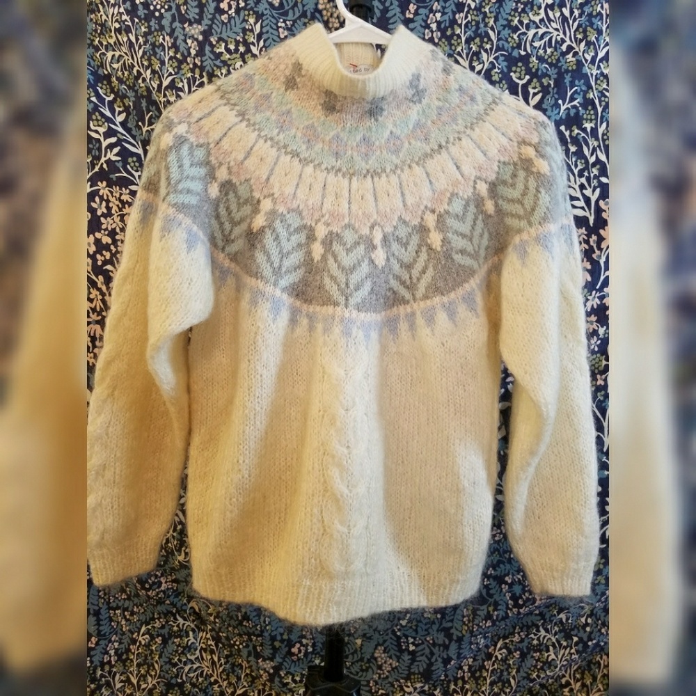 Lydia Jane Chunky Knit Sweater Pullover Sml